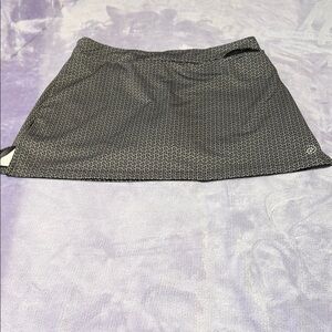 Be Inspired Green Skater Mini Skirt Athletic